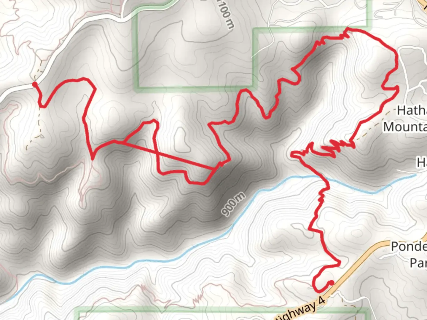 An image depicting the trail San Domingo and its surrounding area.