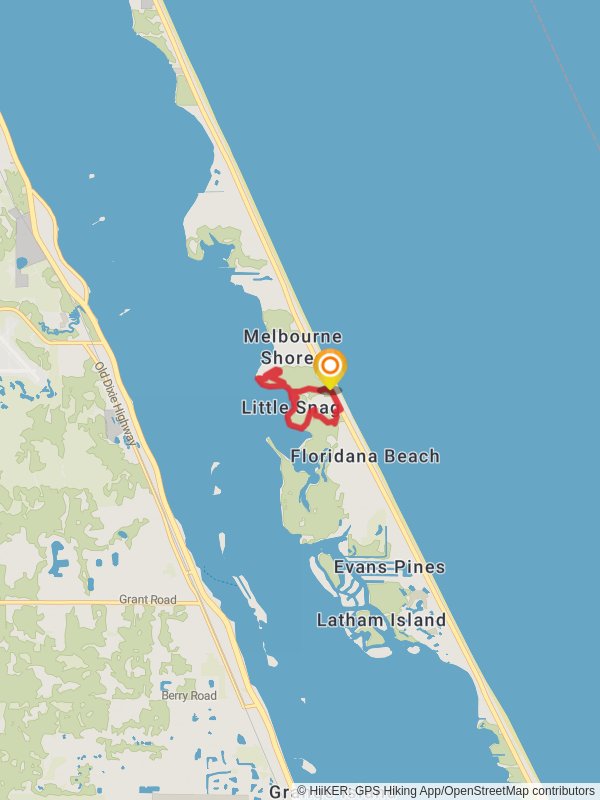 Spinnaker Street Loop mobile static map