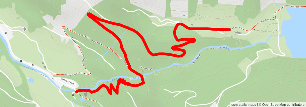From Schladming via Wild Waters stage 3 Map
