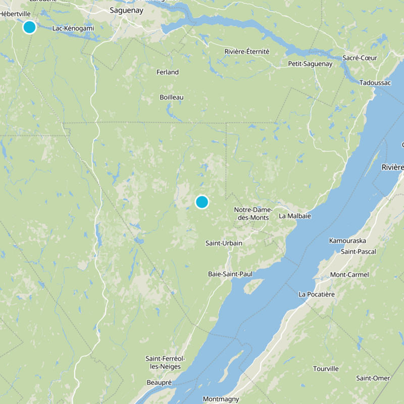 Charlevoix Static Map