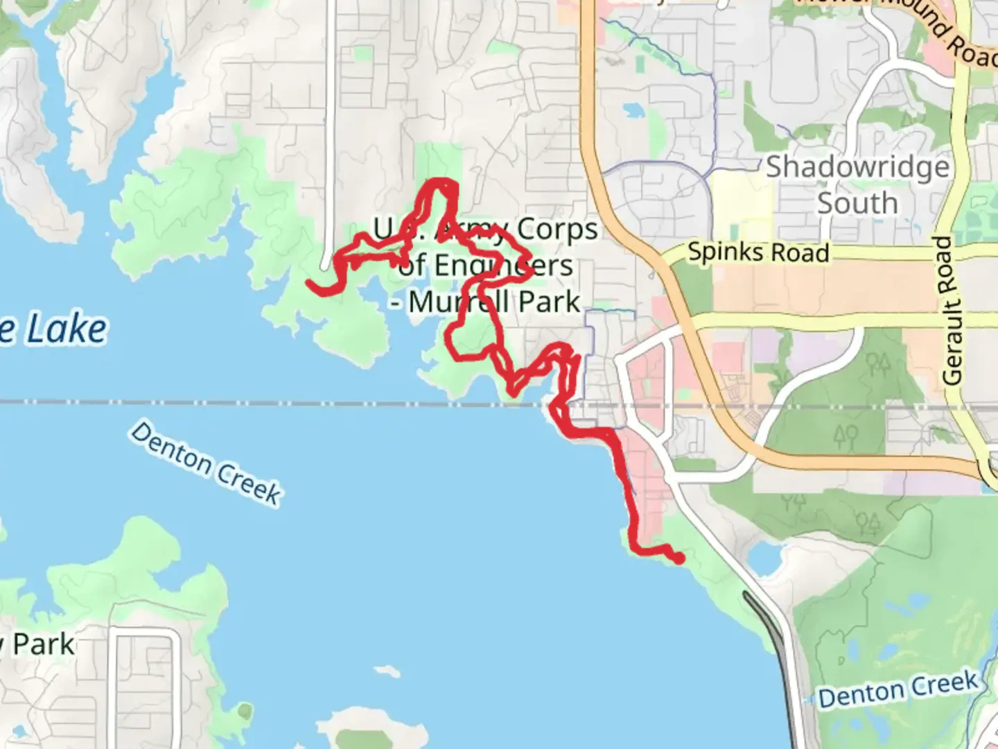 An image depicting the trail Northshore Trail and its surrounding area.