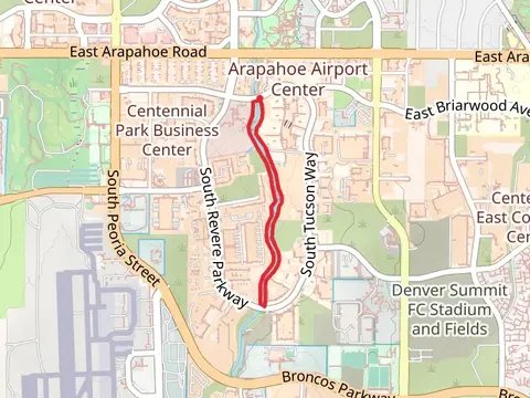 Lone Tree Creek Loop - East Briarwood Avenue