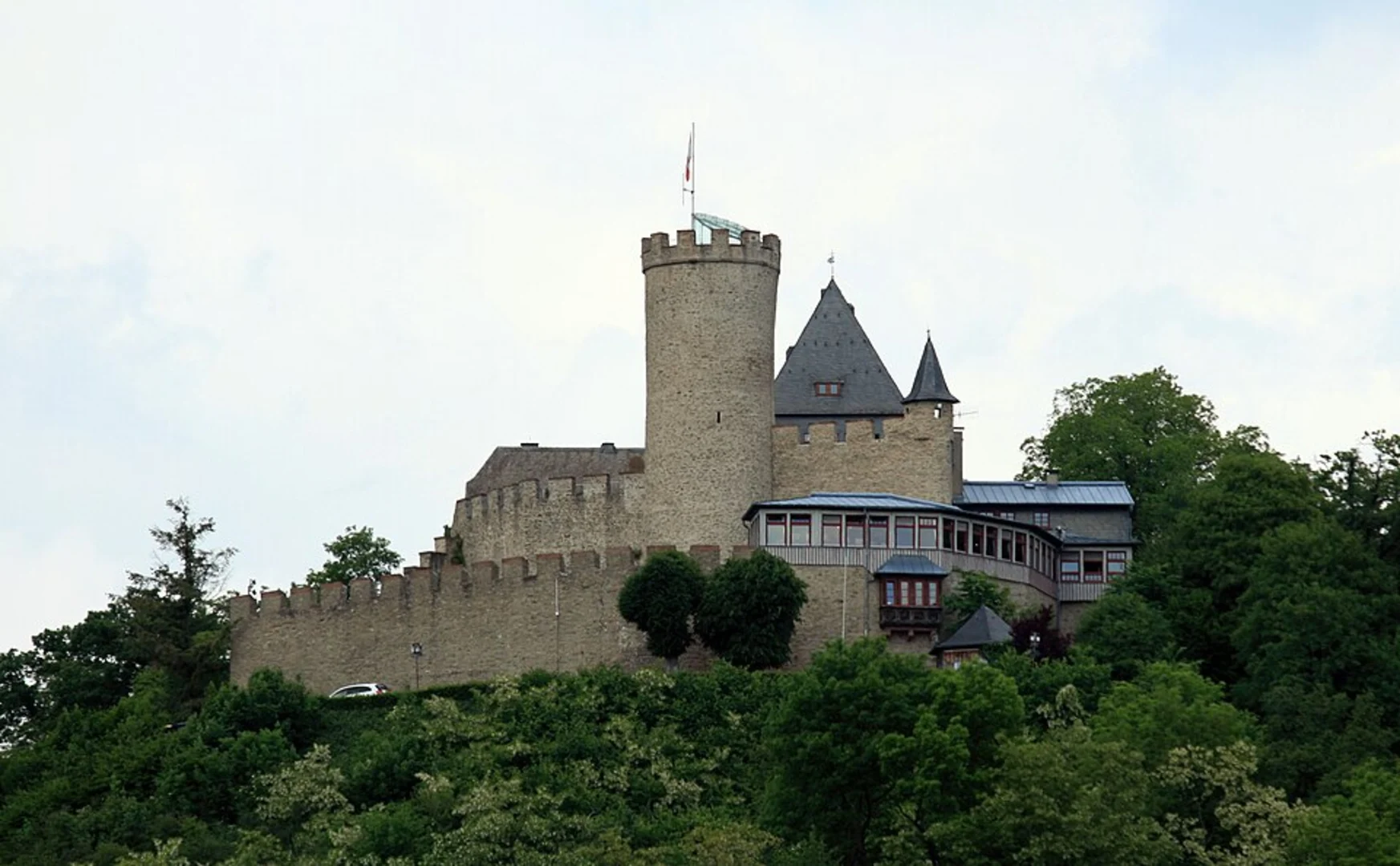 An image depicting the trail Wallau to Schloss Biedenkopf Walk and its surrounding area.