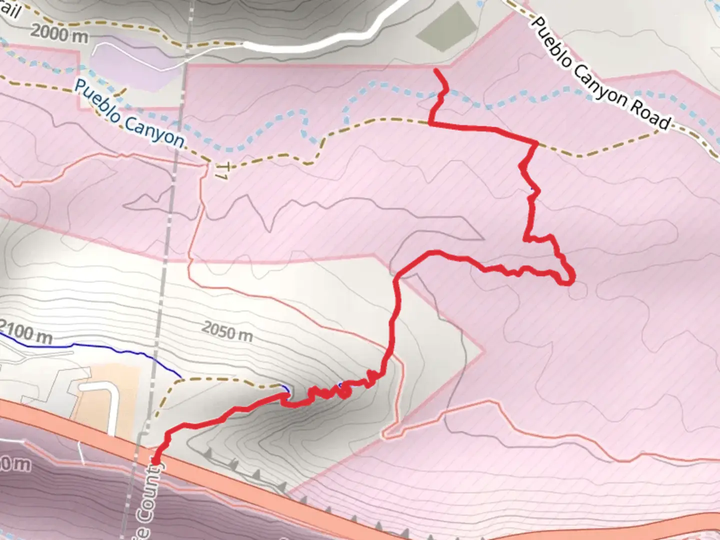 An image depicting the trail Camp Hamilton Trail and its surrounding area.