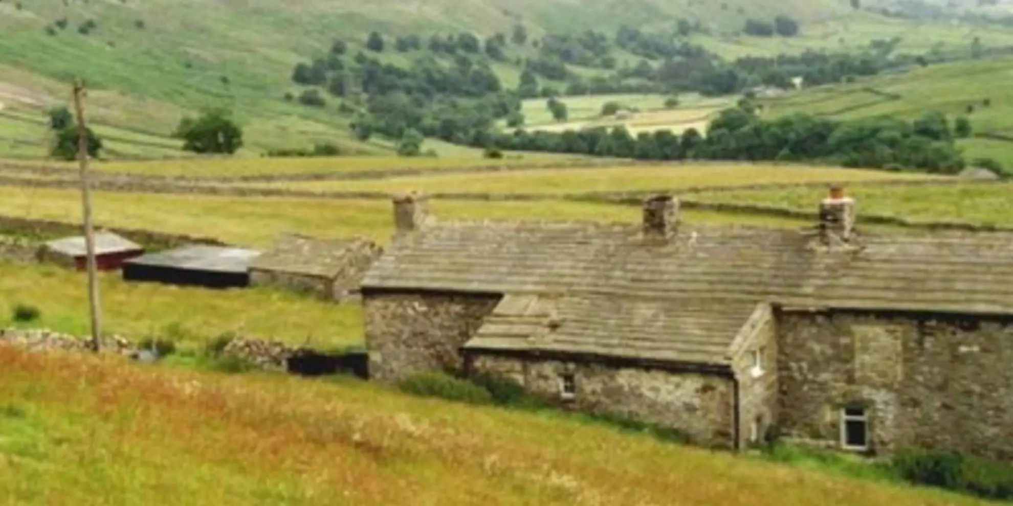 An image depicting the trail Booze and Slei Gill from Langthwaite and its surrounding area.