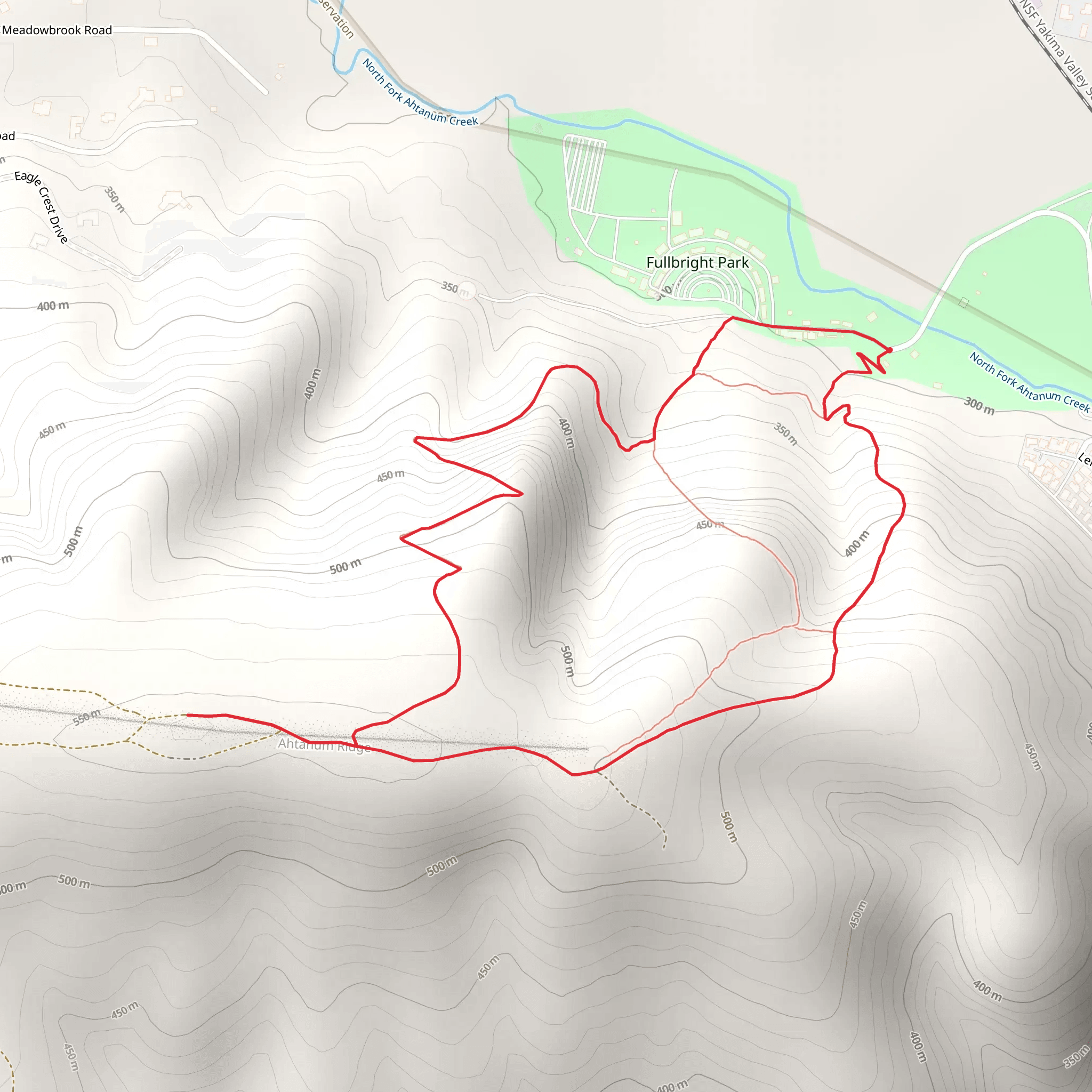 Fullbright Park South Loop mobile static map