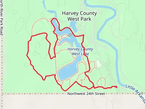 Harvey County West Lake Loop