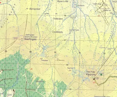EastWest Mapping Dublin Mountains on HiiKER