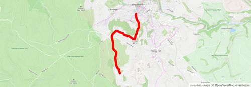 Chrome Hill from Buxton stage 2 Map