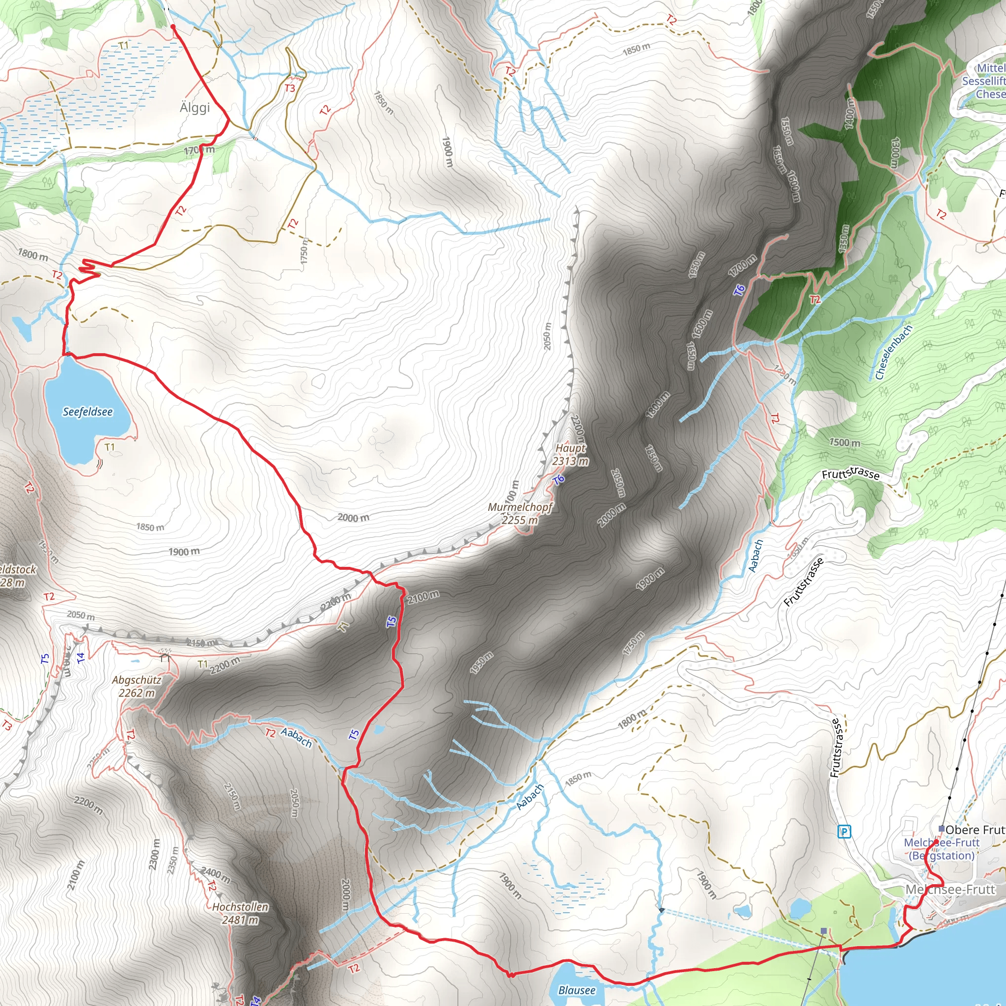 Europaleiter - Zum Mittelpunkt Der Schweiz mobile static map