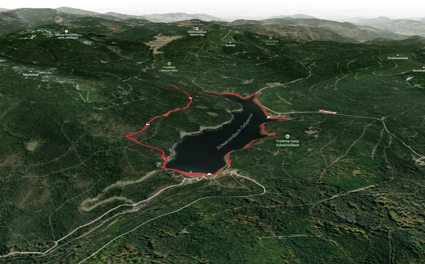 Schwarzenbach - Talsperre Loop