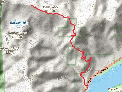 Tumble Ridge Trail - Detroit Lake