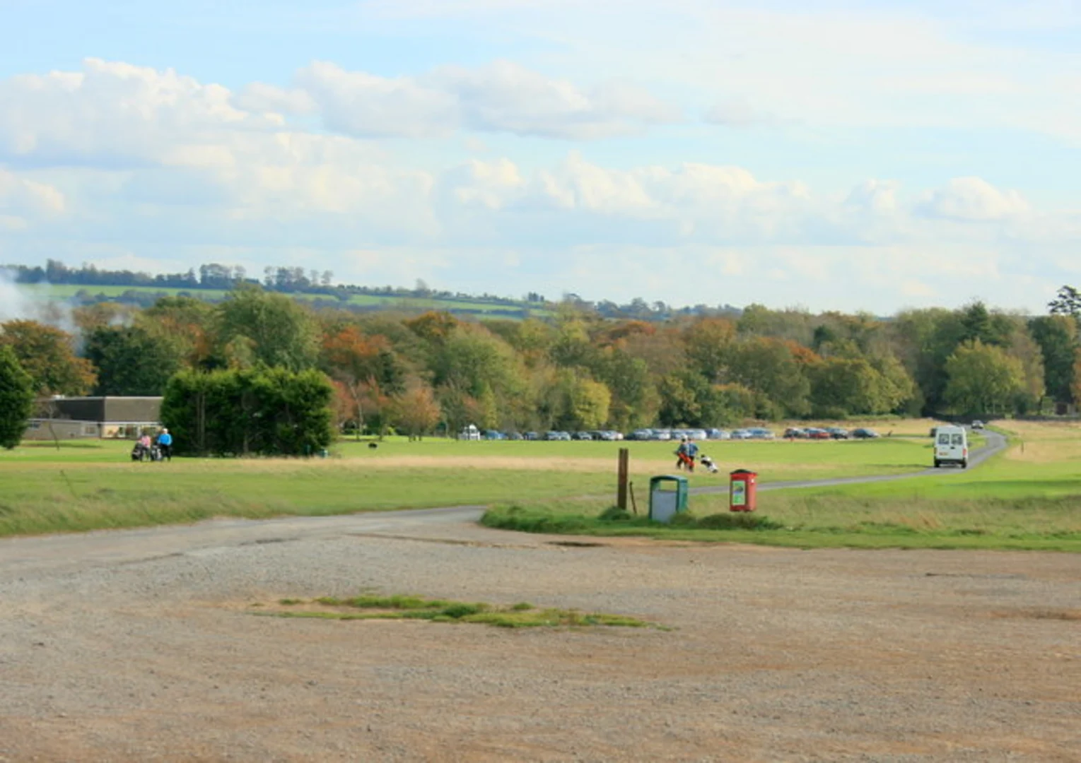 An image depicting the trail Stinchcombe Hill Leaf and Ground and its surrounding area.