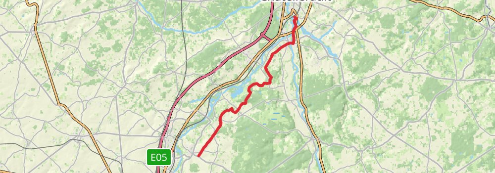 GR 655 Via Turonensis stage 43 Map