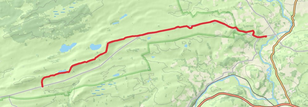 Hadrian’s Wall Path (West to East) 4-Day Moderate Tour (Hillwalk Tours) stage 2 Map
