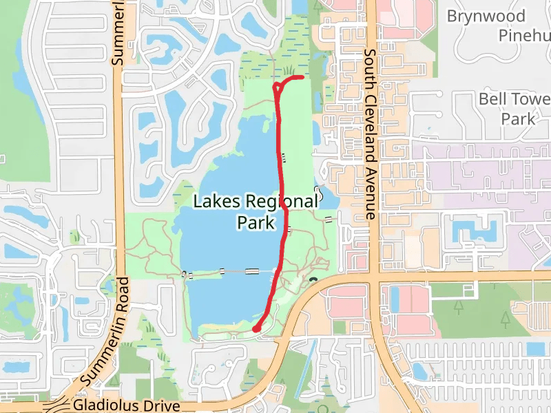 Lakes Regional Park Walk