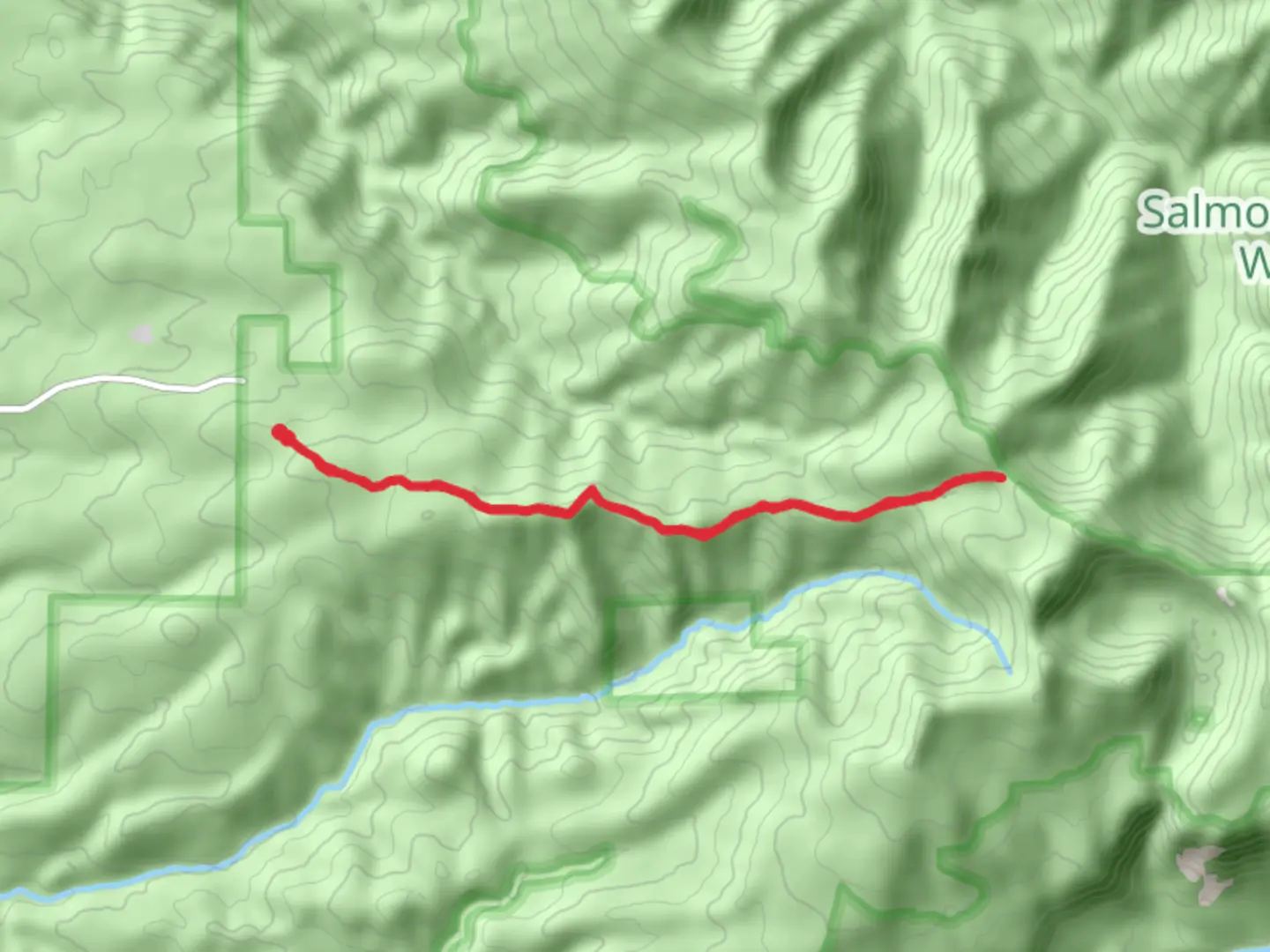 An image depicting the trail Fanton Trail and its surrounding area.