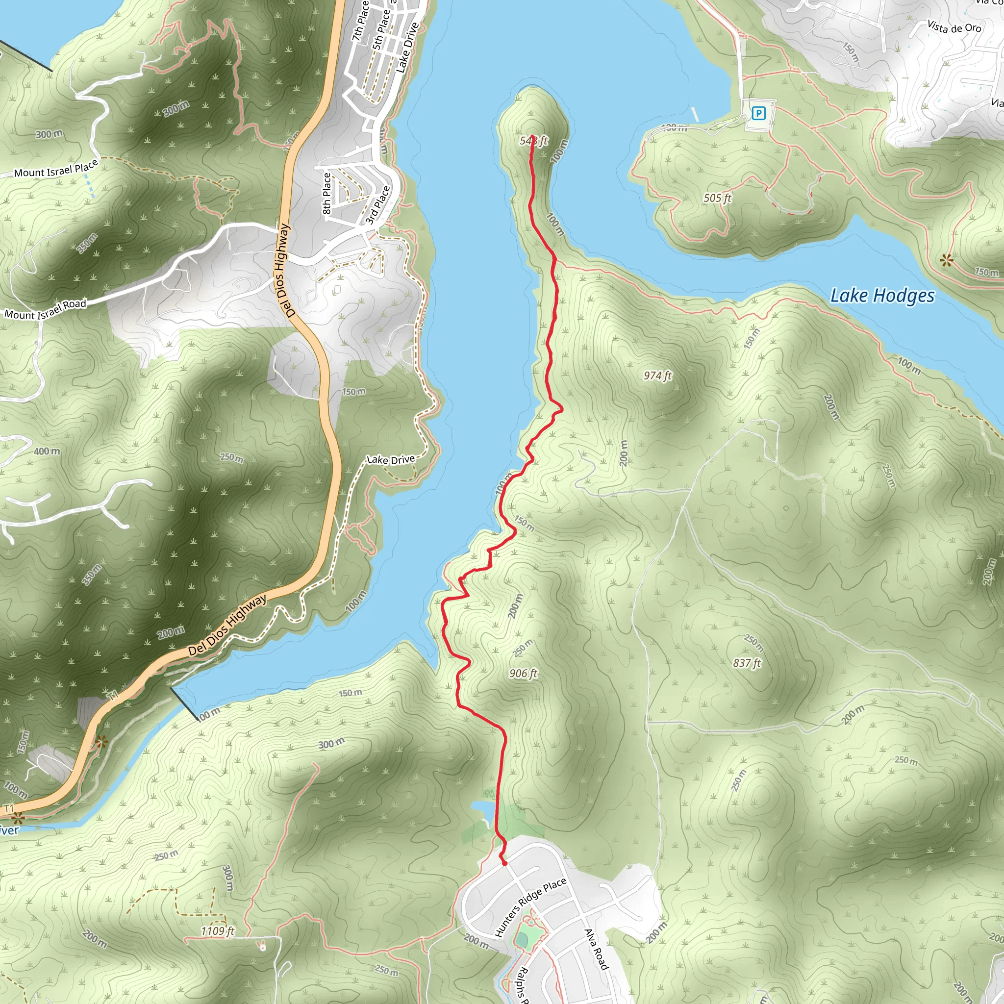 Fletcher Point from Alva Road mobile static map