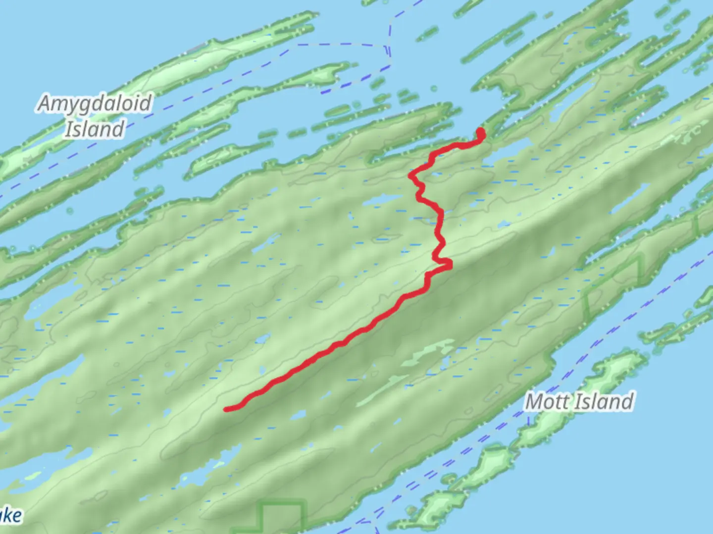 An image depicting the trail Mount Ojibway and Mount Franklin via Lane Cove Trail and its surrounding area.