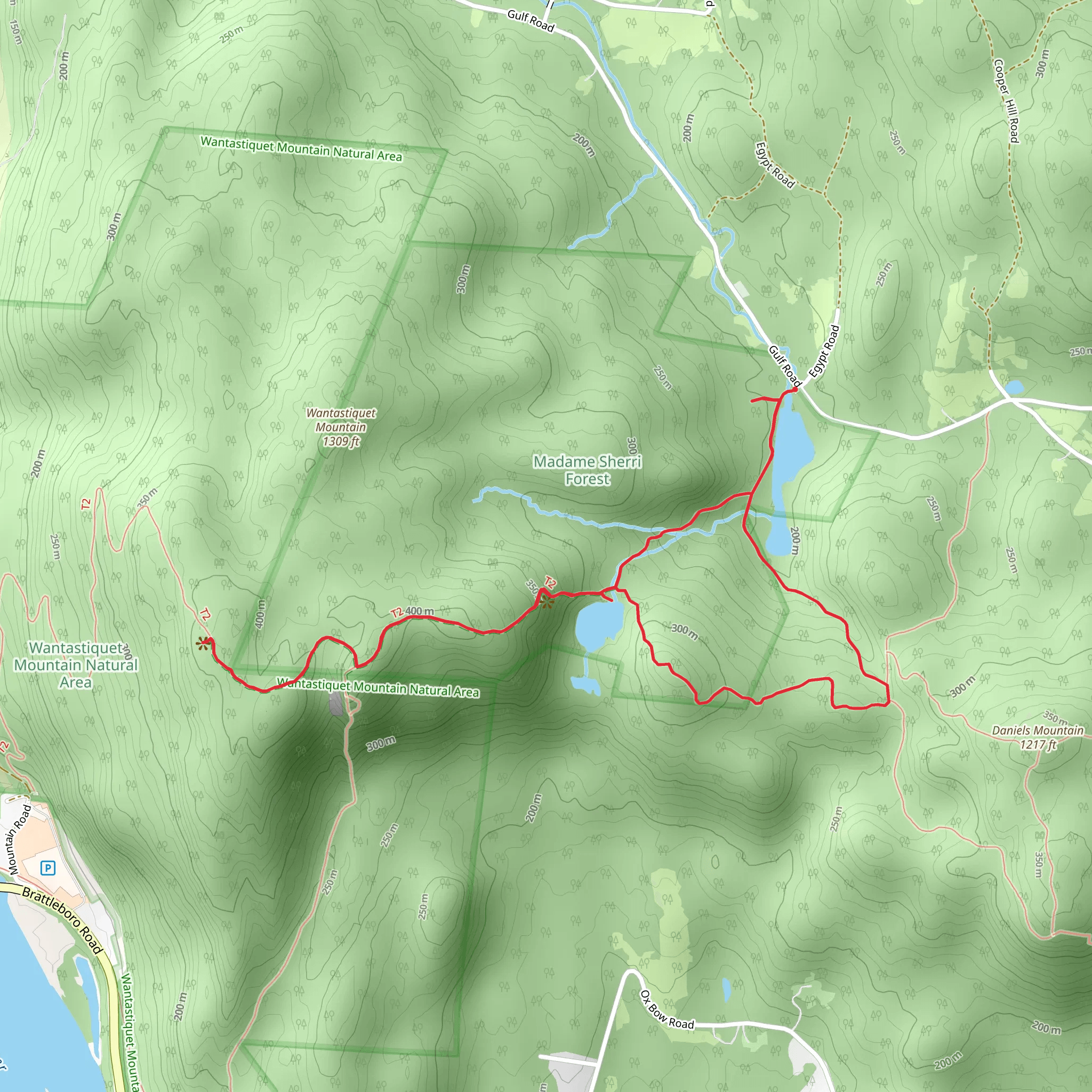 Anne Stokes Loop Trail mobile static map