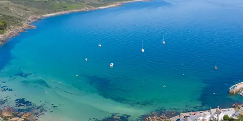 An image depicting the trail Coverack and Black Head Walk and its surrounding area.
