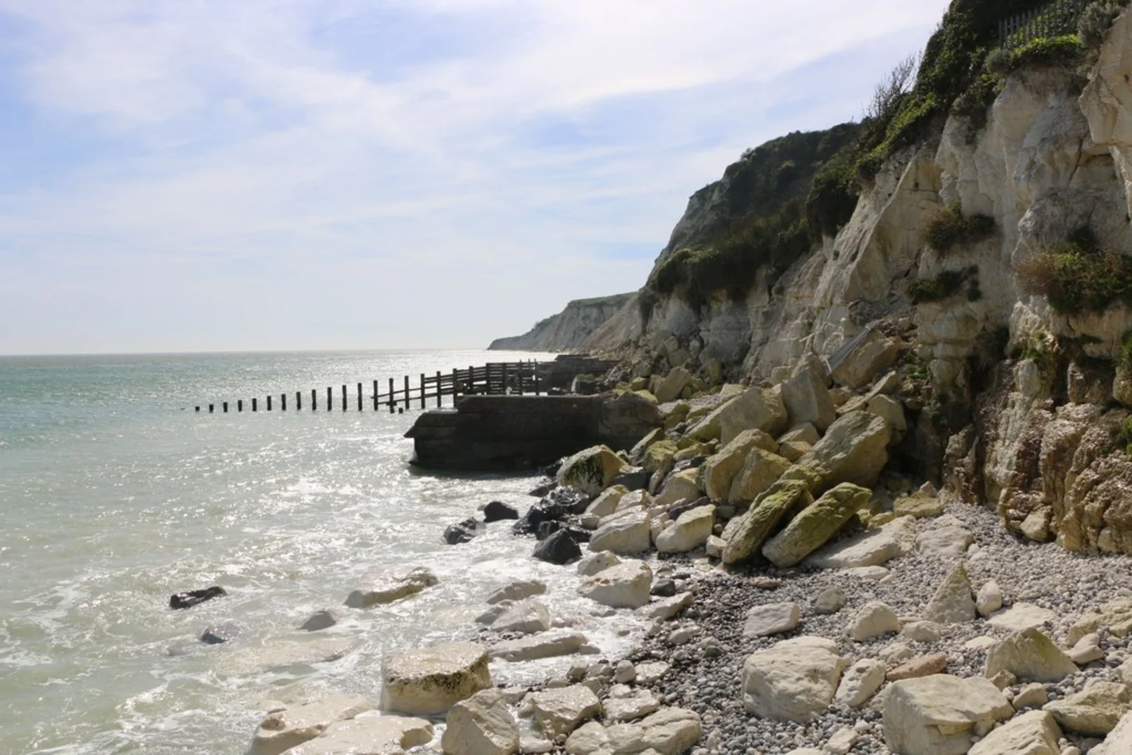 An image depicting the trail Beachy Head Cliffs, The Holy Well and Helen Gardens Walk and its surrounding area.