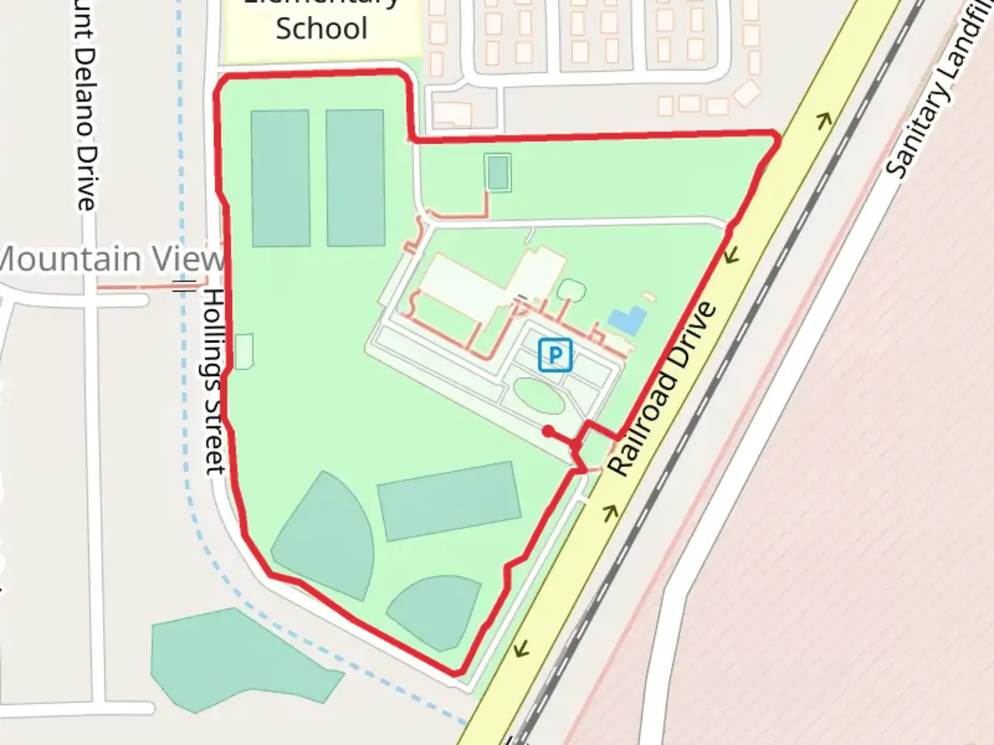 An image depicting the trail Nations Tobin Park Loop and its surrounding area.