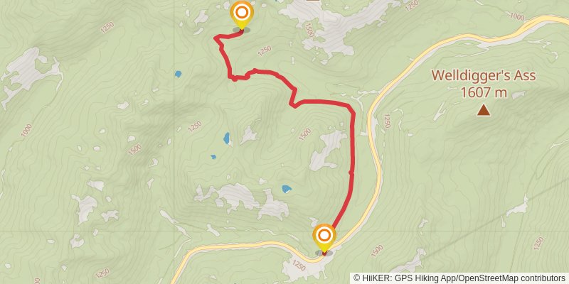 Ultra Pedestrian North Loop stage 189 Map
