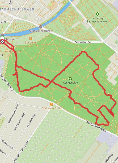 Hike on 01-11-2024 10:05 a.m. mobile static map