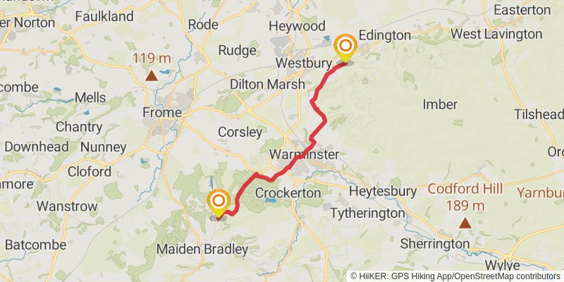 Land's End Trail stage 3 Map