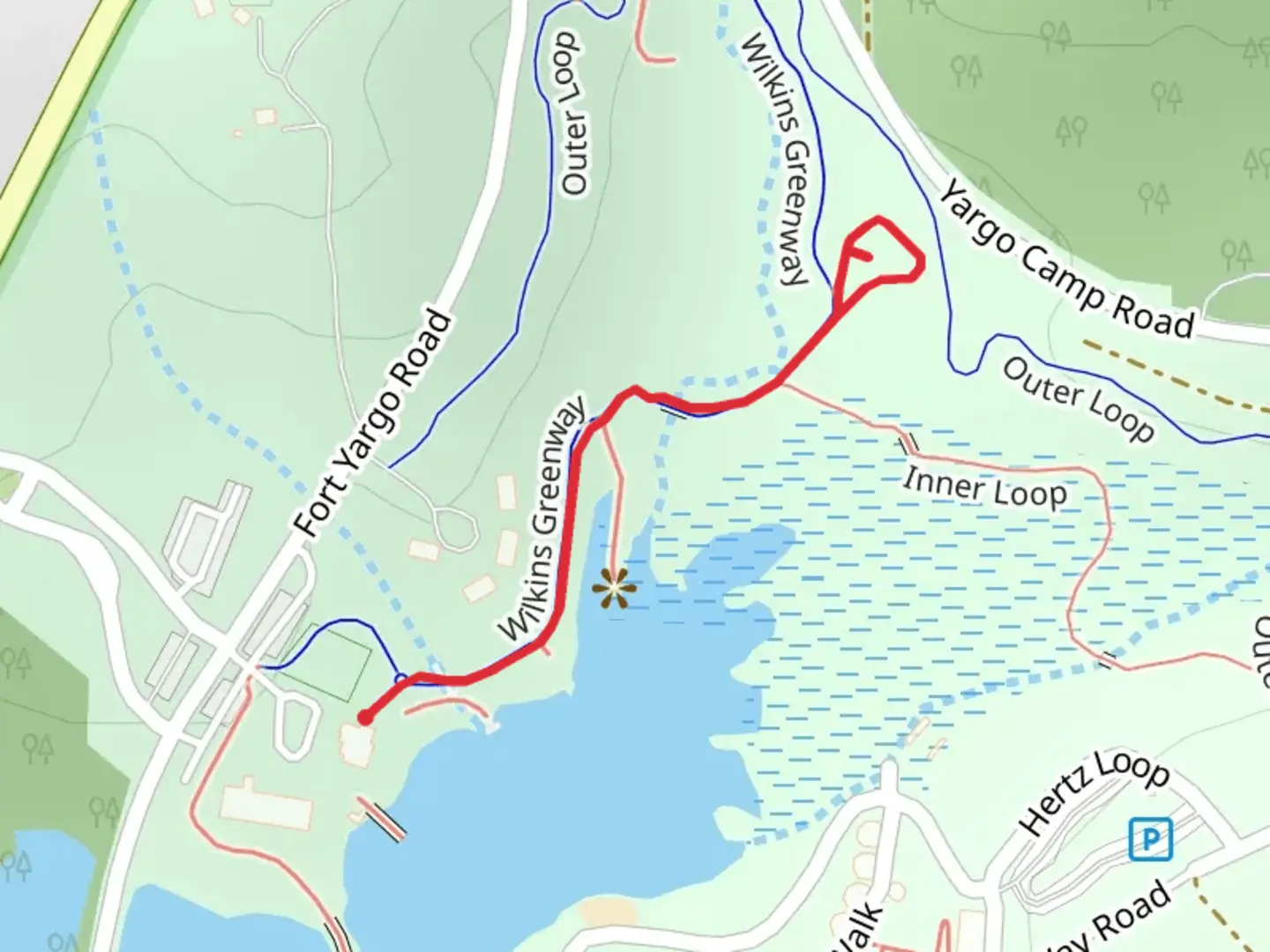 An image depicting the trail Bird Berry Trail and its surrounding area.