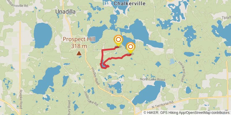 Potawatomi Trail alt 1 Map