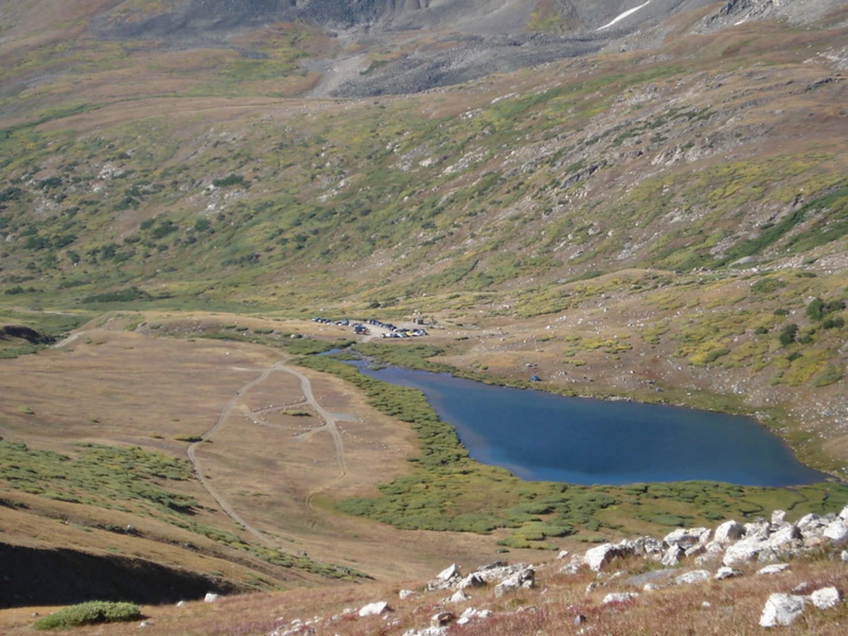 Mount Lincoln and Mount Cameron Trail from Kite Lake