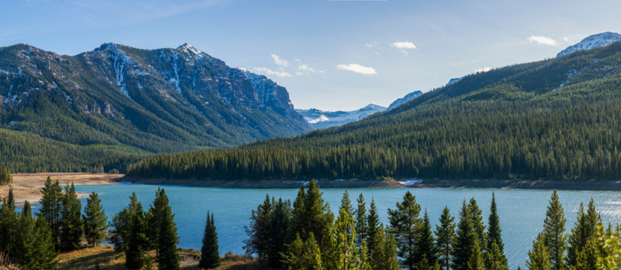 An image depicting the trail Upper Wildhorse Lick Trail and its surrounding area.