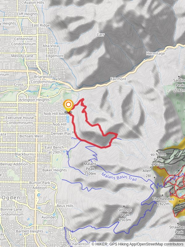 Hidden Valley Trail and Taylor Canyon Trail