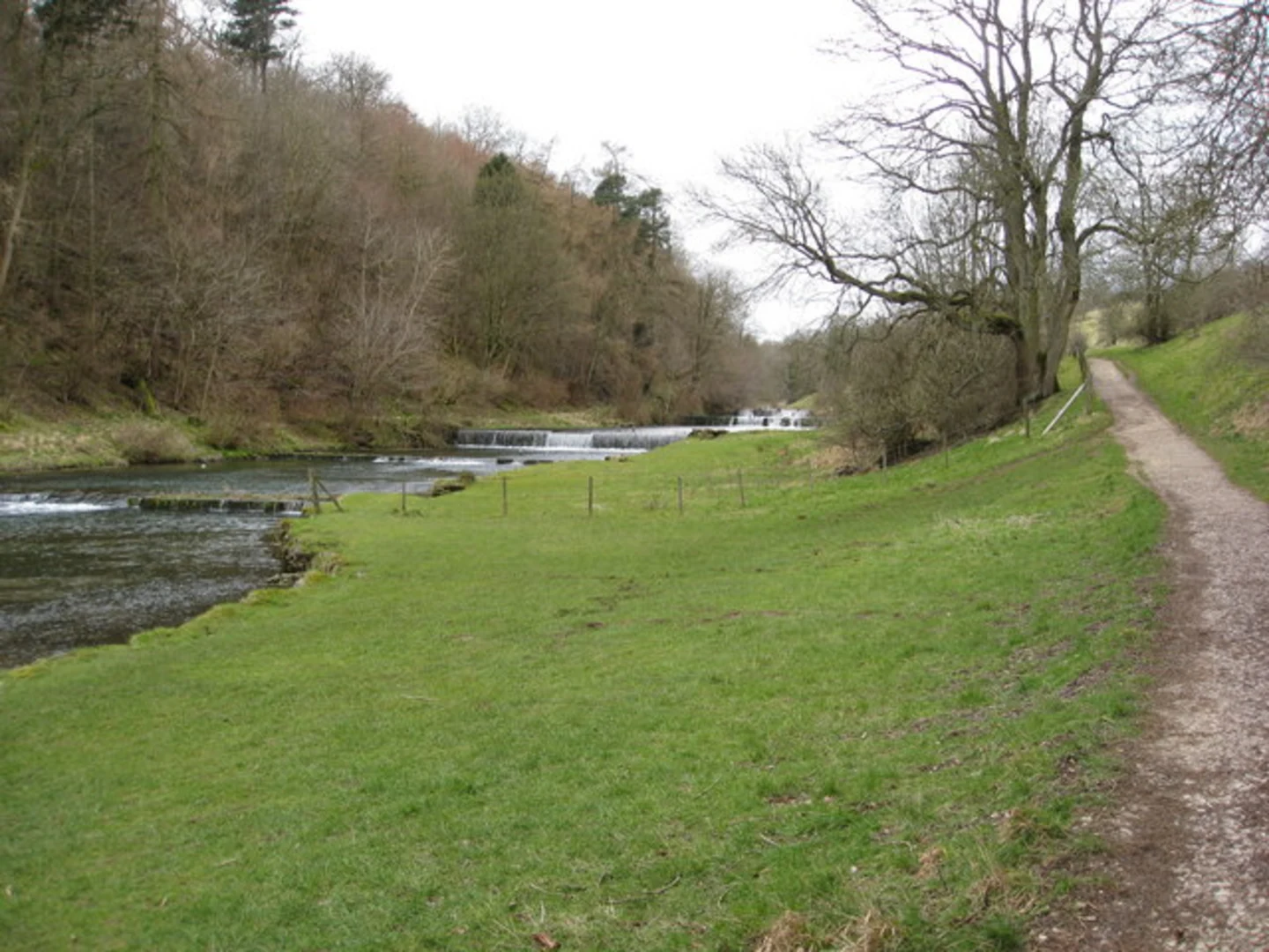 An image depicting the trail Lathkill Dale Nature Reserve Loop and its surrounding area.