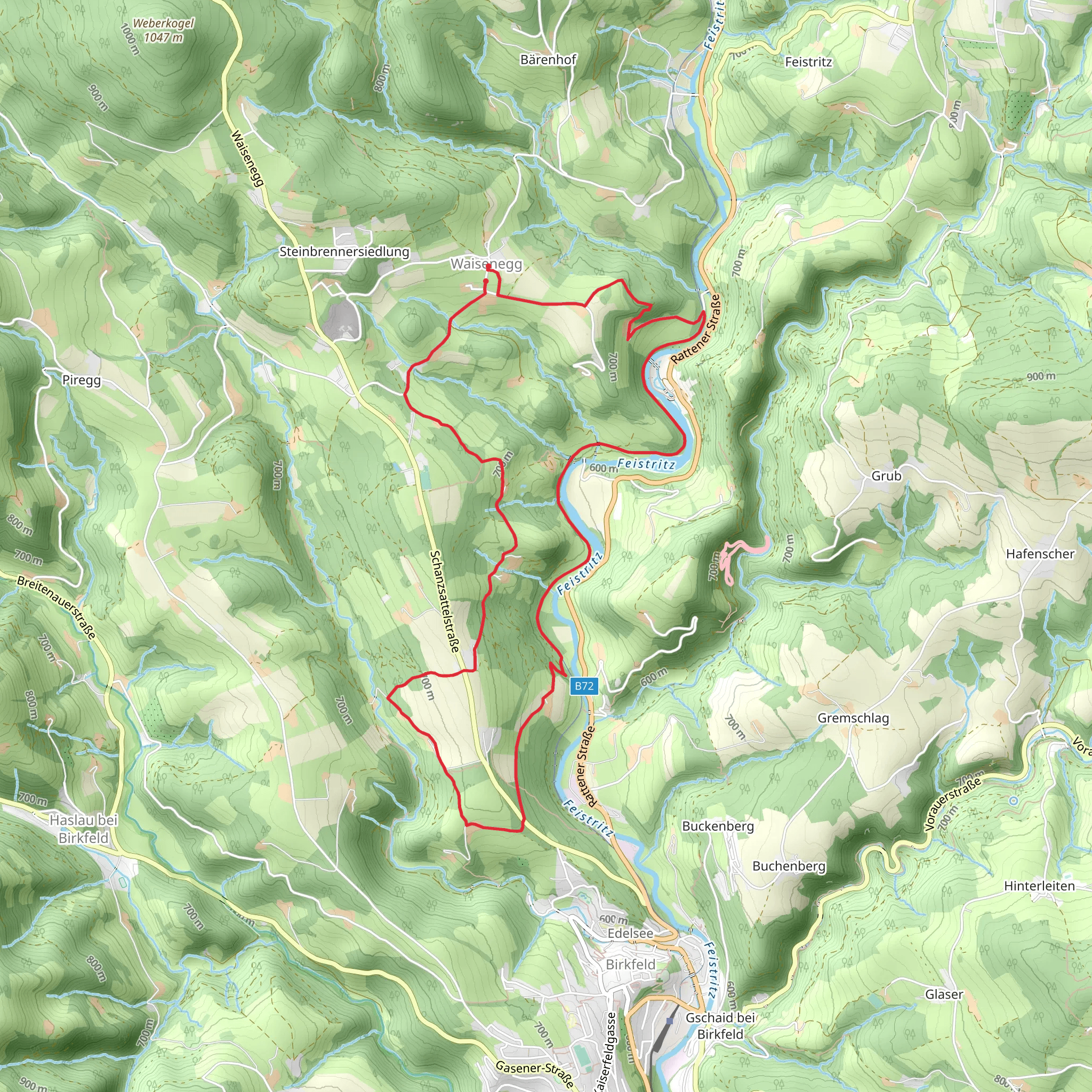 Franz Höller Rundweg mobile static map