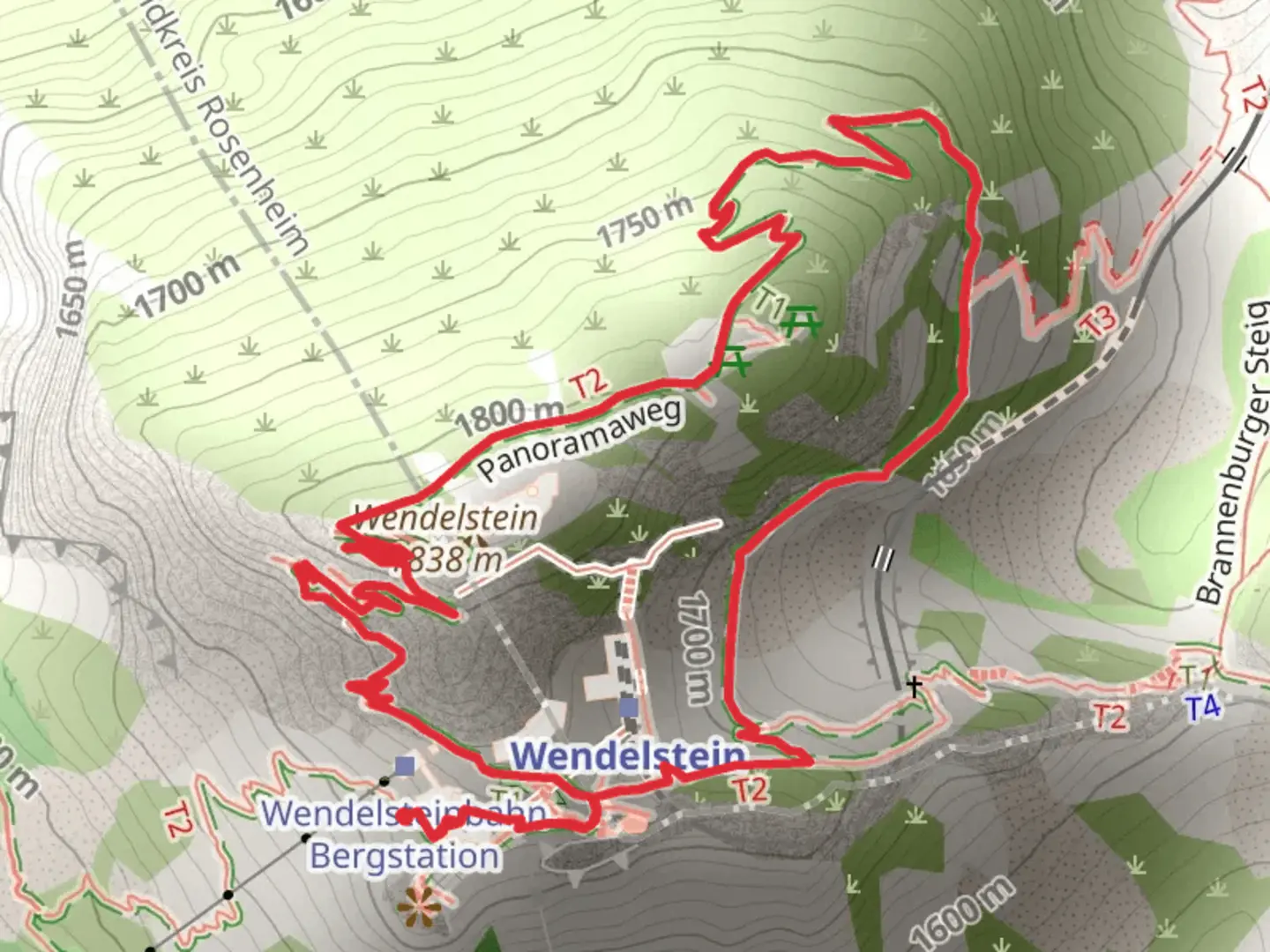 An image depicting the trail Die Eiszeiten der Letzte Schliff via Geologie Rundweg and its surrounding area.