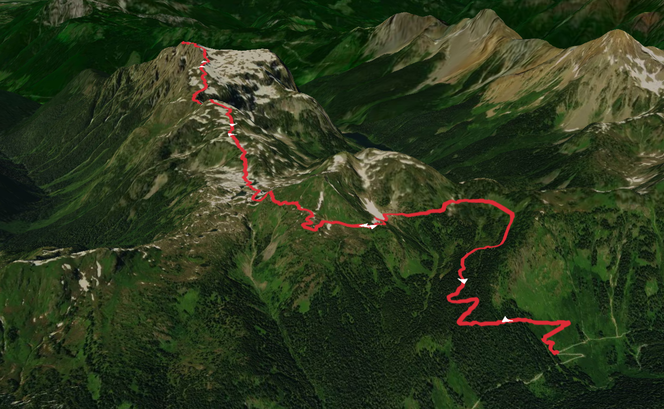 Tomyhoi Peak via Tomyhoi Lake Trail