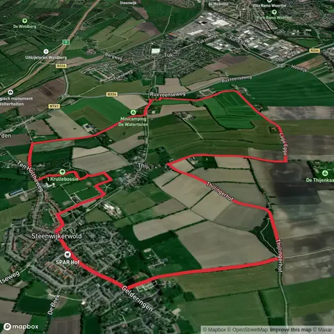 Thijlingerhof and Krullebossie Loop