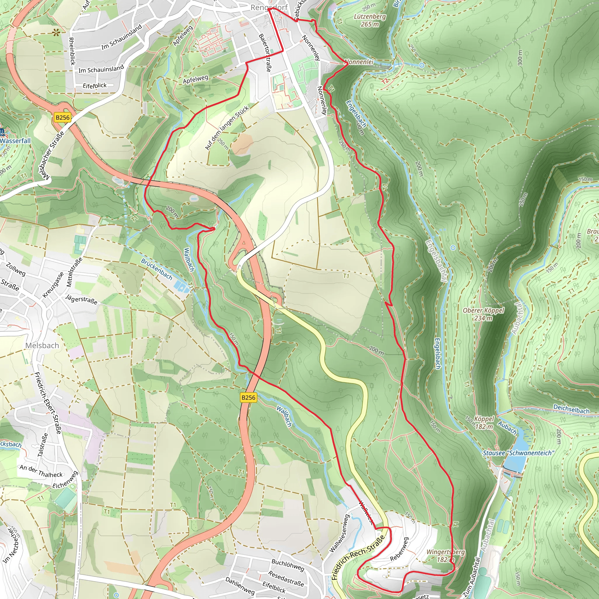 Rundwanderweg Rengsdorf mobile static map