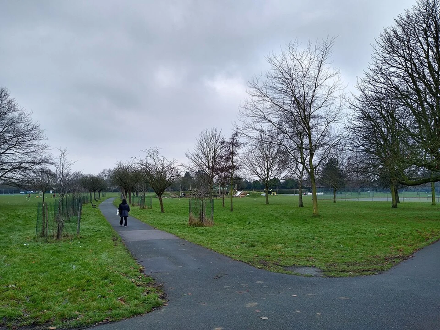 An image depicting the trail Seven Kings Park Loop and its surrounding area.
