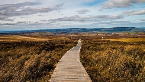 An image depicting the trail Cuilcagh and Benbeg Loop and its surrounding area.