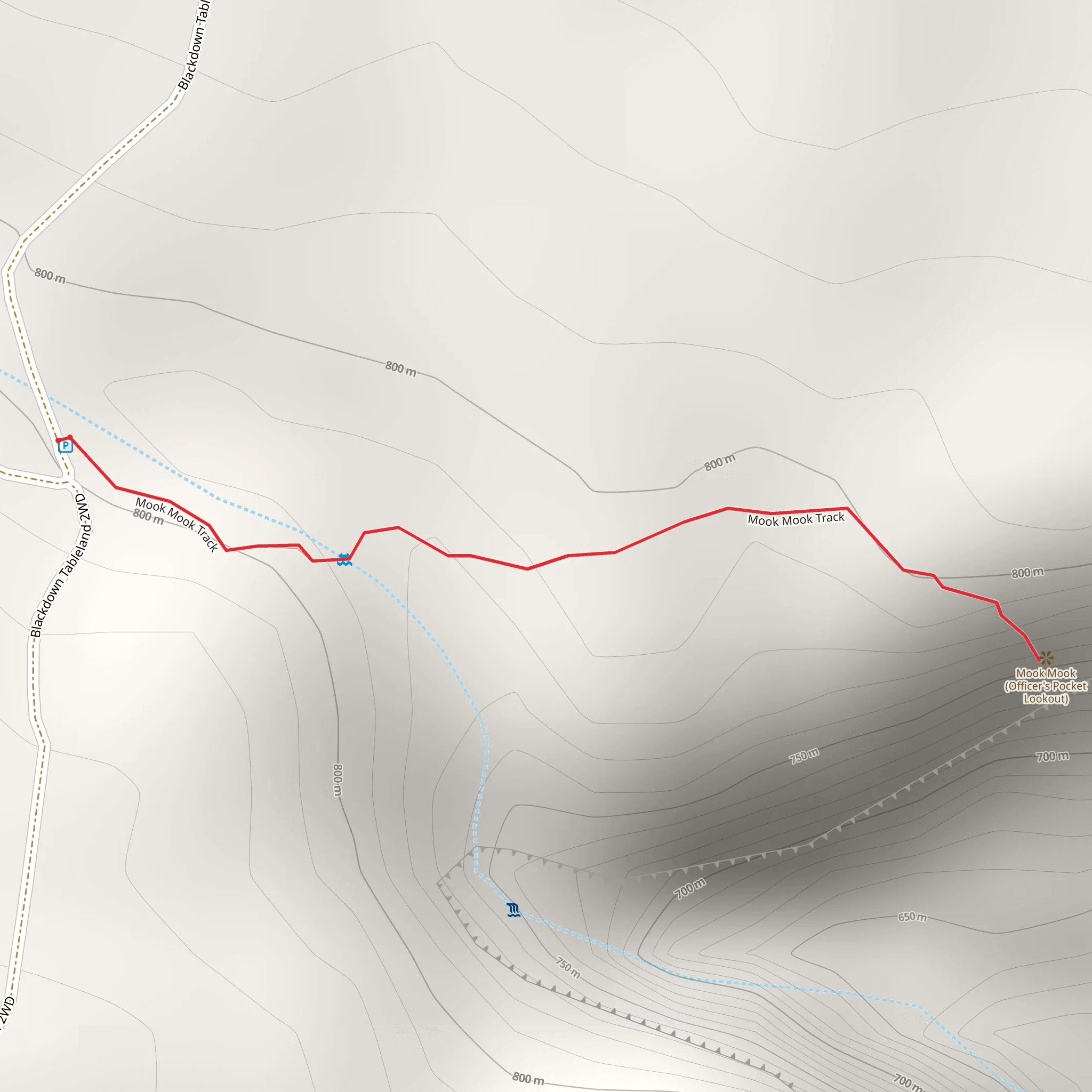 Mook Mook Walk mobile static map