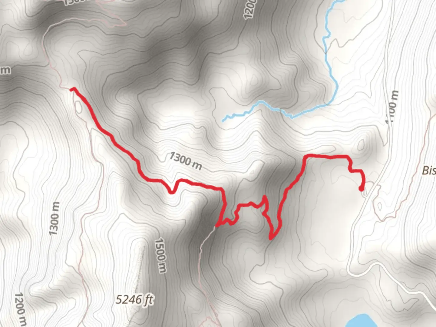 An image depicting the trail Norway Pass via Boundary Trail and its surrounding area.