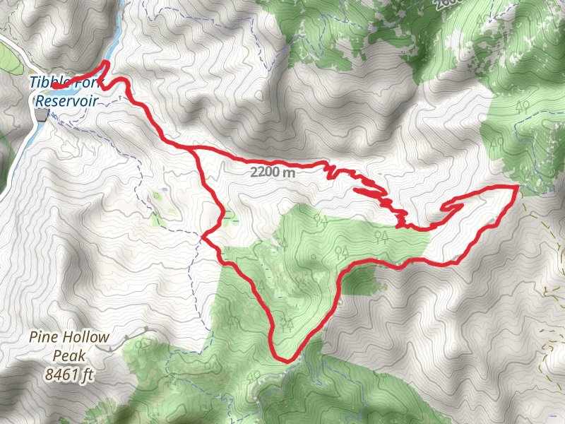 Mill Canyon Trail and Mud Spring Trail