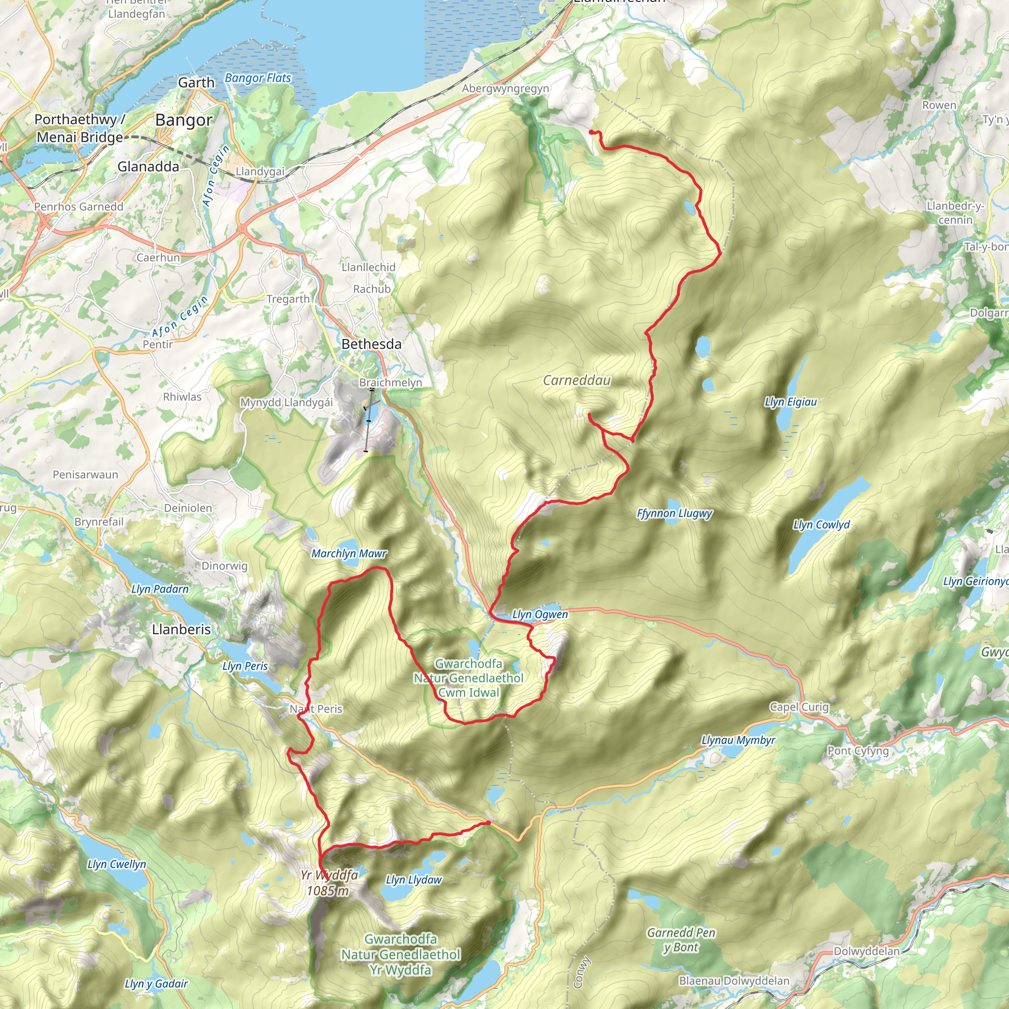 Welsh 3000s (Precision Traverse) mobile static map