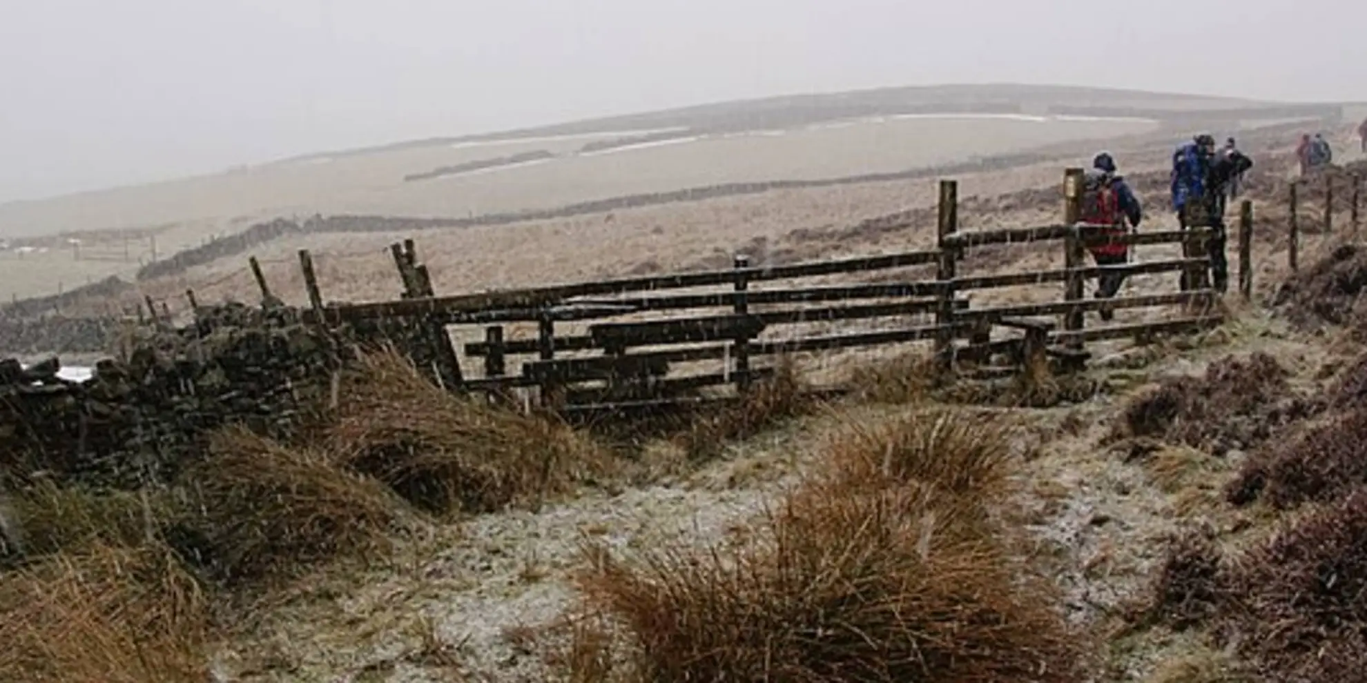 An image depicting the trail Abney Moor and Bretton Clough from Hucklow and its surrounding area.