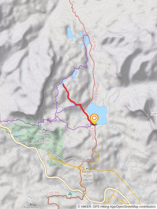 Upper Jade Lake and Brooks Lake Trail