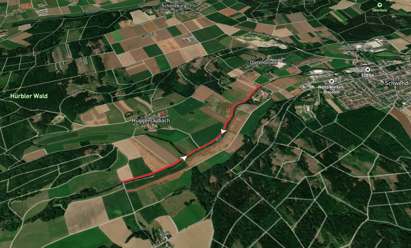 River Rot Walk along